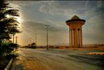 The Main Street in Al-Muzahimiyah [HDR]